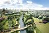 The proposed Olympic legacy parkland