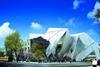 Libeskind's "Crystal" extension to the Royal Ontario Museum, Canada, due to open at the end of 2005.