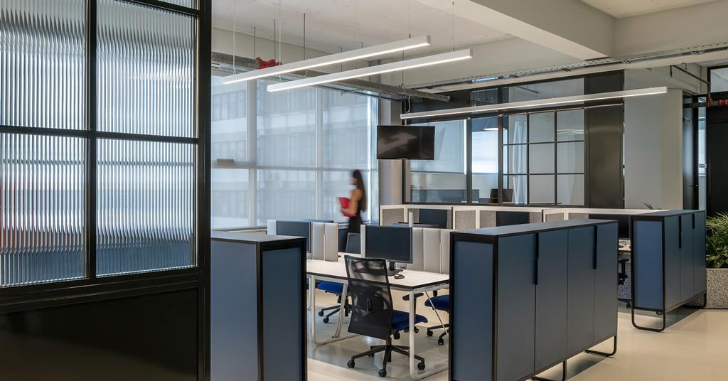 The modern office Edenred in Moschato, Greece Features Building Design