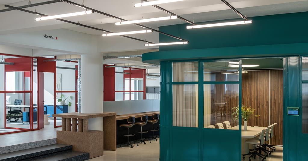 The modern office Edenred in Moschato, Greece Features Building Design