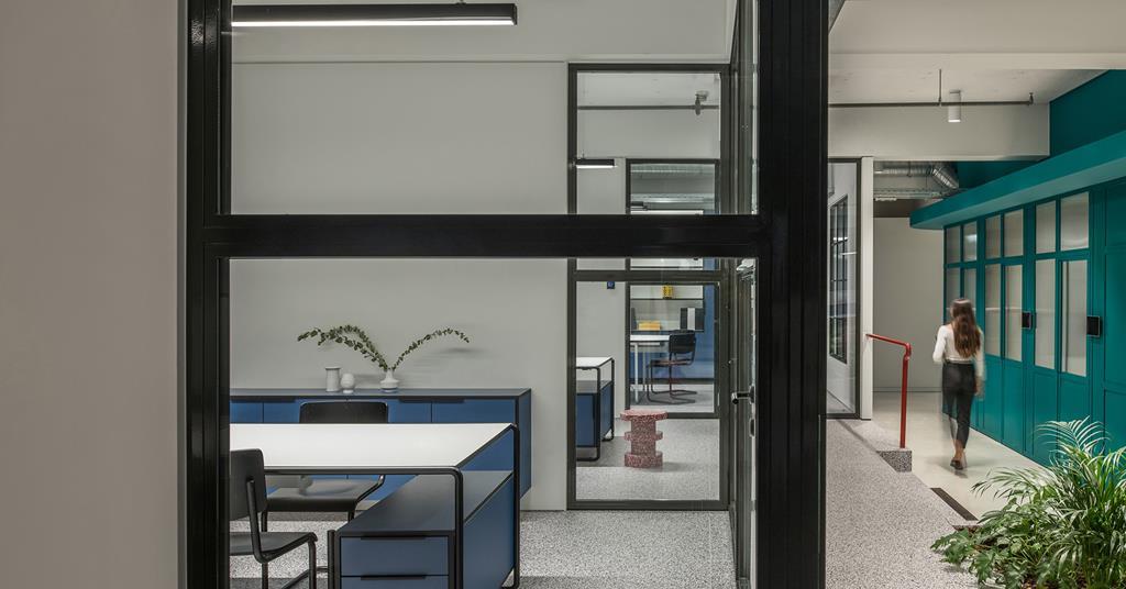 The modern office Edenred in Moschato, Greece Features Building Design