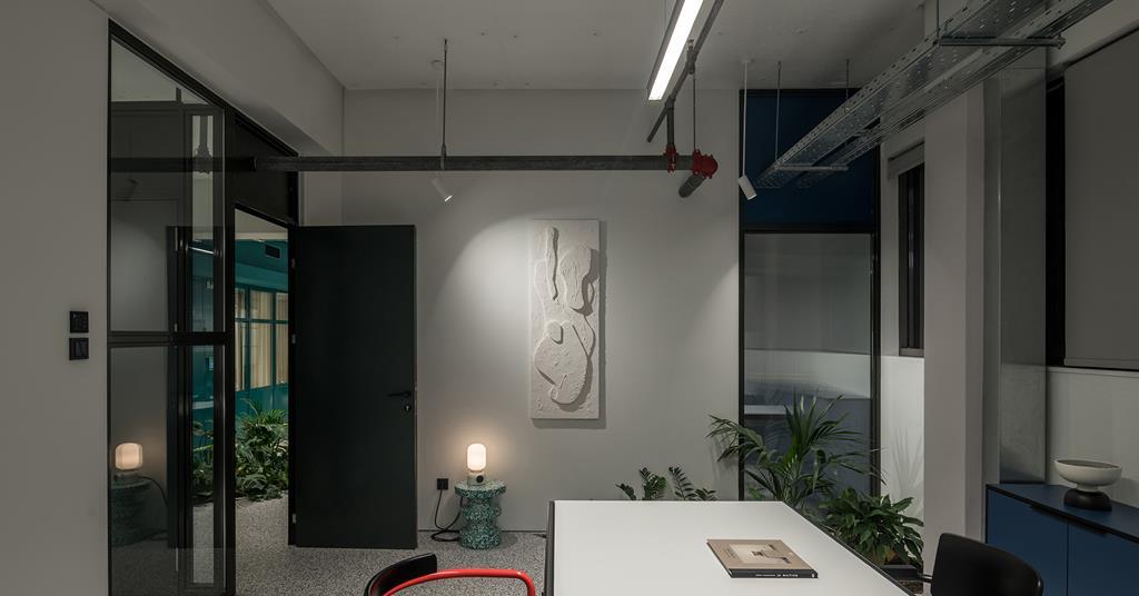 The modern office Edenred in Moschato, Greece Features Building Design