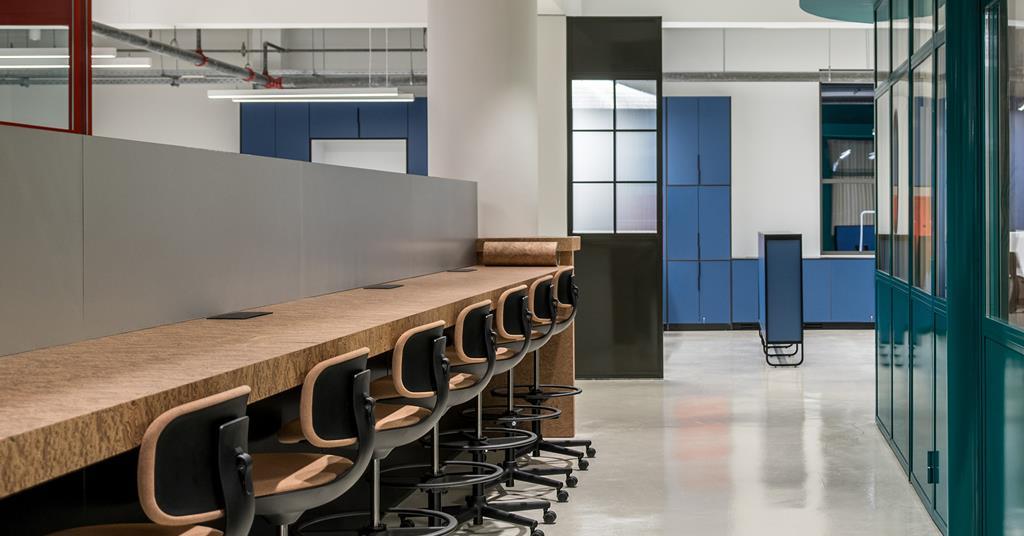 The modern office Edenred in Moschato, Greece Features Building Design