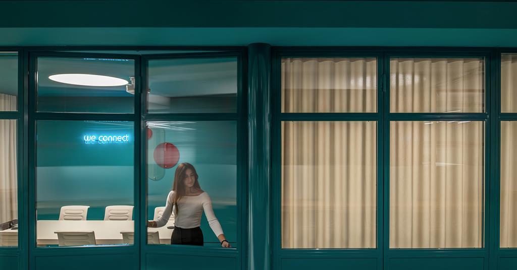 The modern office Edenred in Moschato, Greece Features Building Design