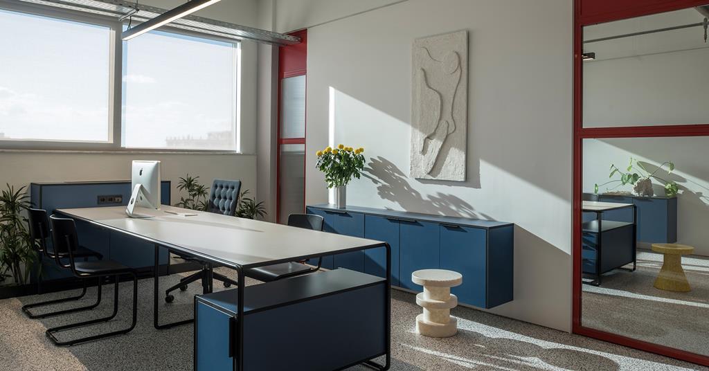 The modern office Edenred in Moschato, Greece Features Building Design