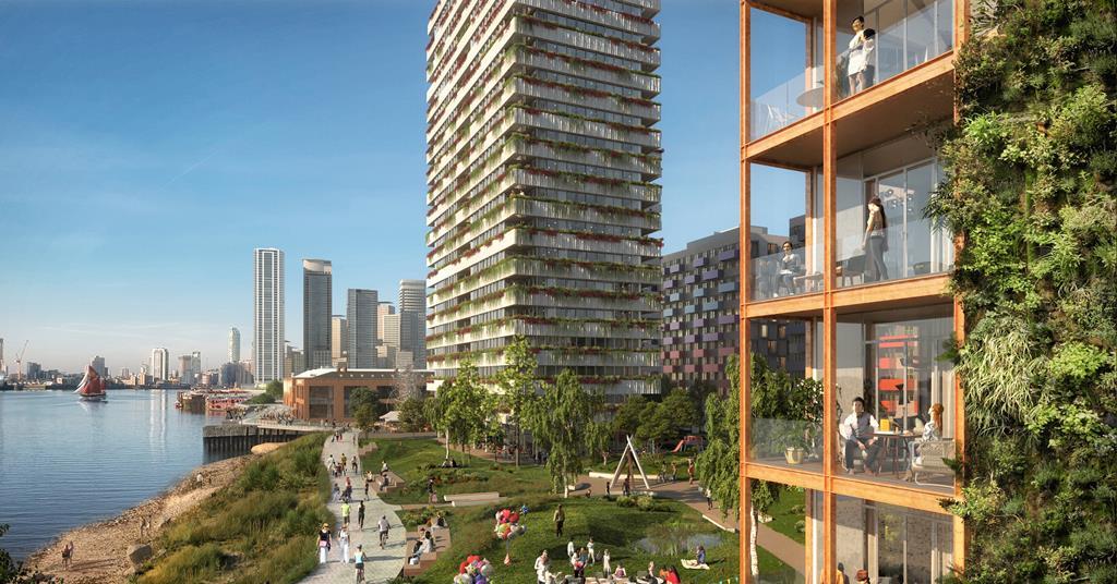 OMA’s £800m Greenwich towers scheme approved | News | Building Design