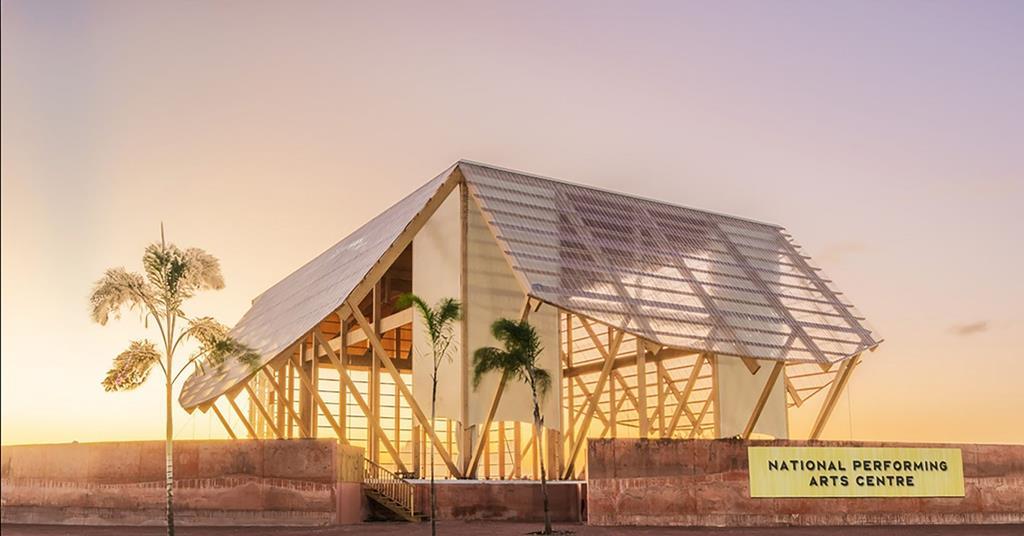 Adjaye Associates completes timber performance pavilion in Barbados ...