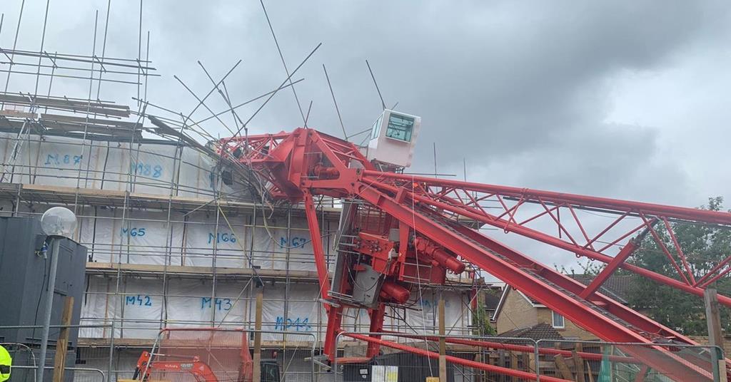 Crane Collapsed At Waugh Thistleton Site One Day After It Was Erected News Building Design