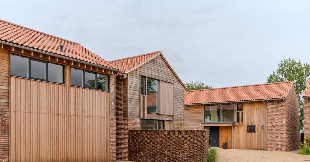 Project Orange unveils vernacular-inspired housing scheme in Suffolk ...
