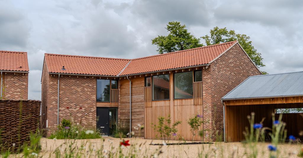 Project Orange unveils vernacular-inspired housing scheme in Suffolk ...