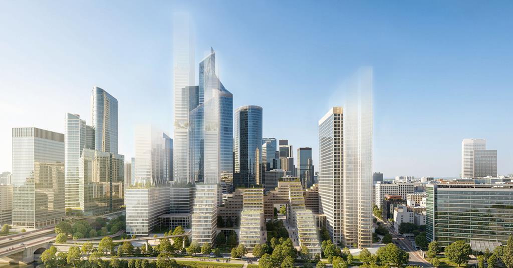 RSHP team wins competition to design 8ha mixed-use scheme in Paris’ business district
