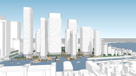 Rogers’ east London Wood Wharf masterplan wins outline planning consent ...