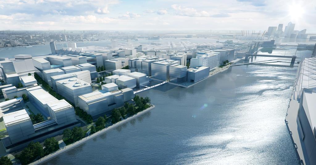 Masterplan for Silvertown Quays revealed | News | Building Design