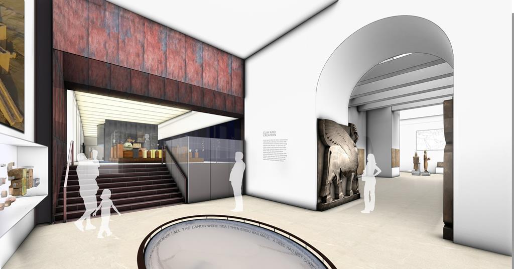 Interior Design Rendering Museum Modern Interior Design Concept