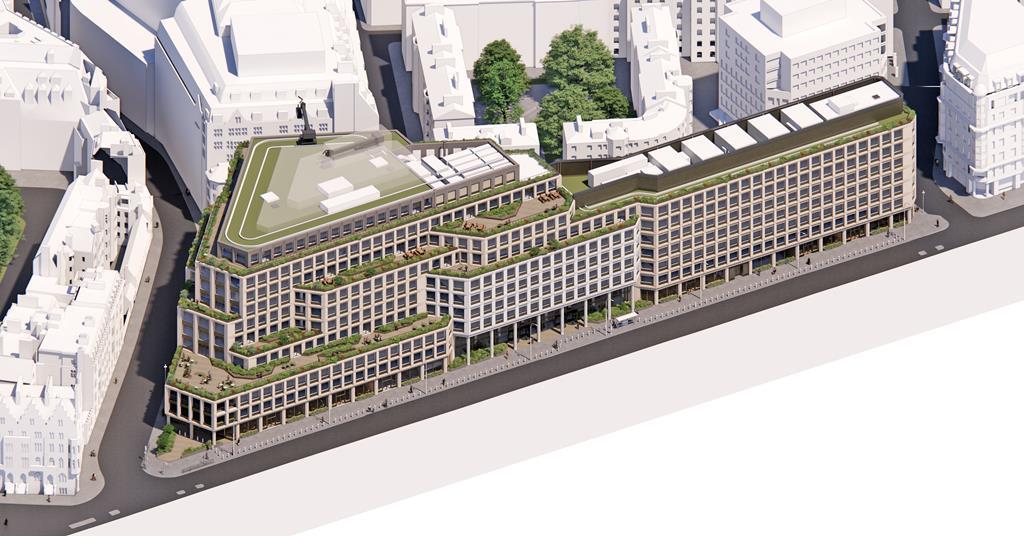 AHMM submits plans for former government HQ building | News | Building ...