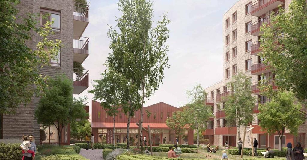 Haworth Tompkins gets green light for 885 homes in Wembley | News ...