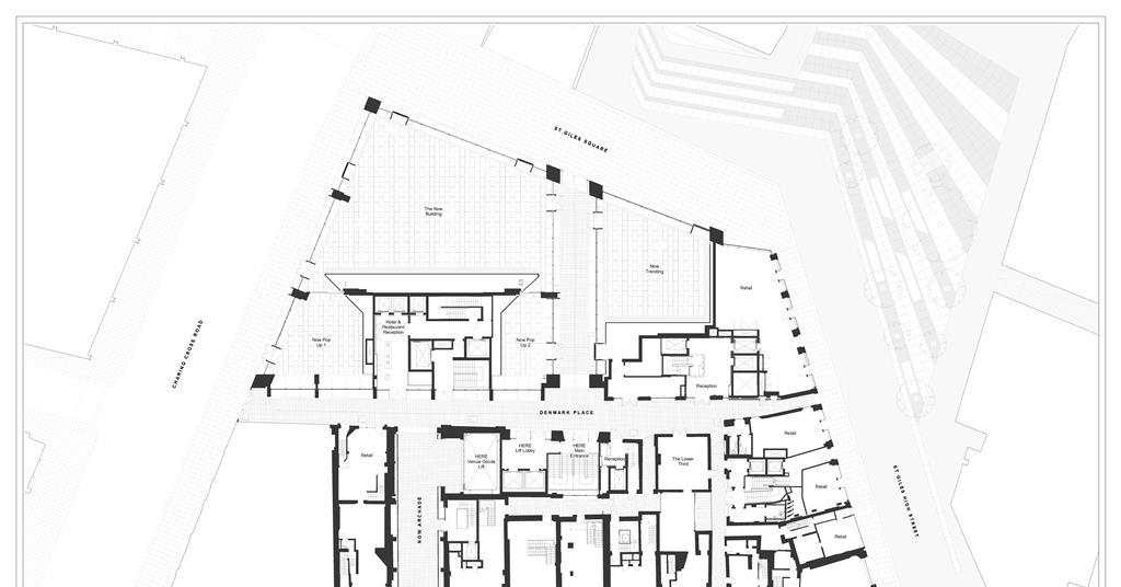 St Giles Circus by Orms and Ian Chalk Architects the rebirth of Tin