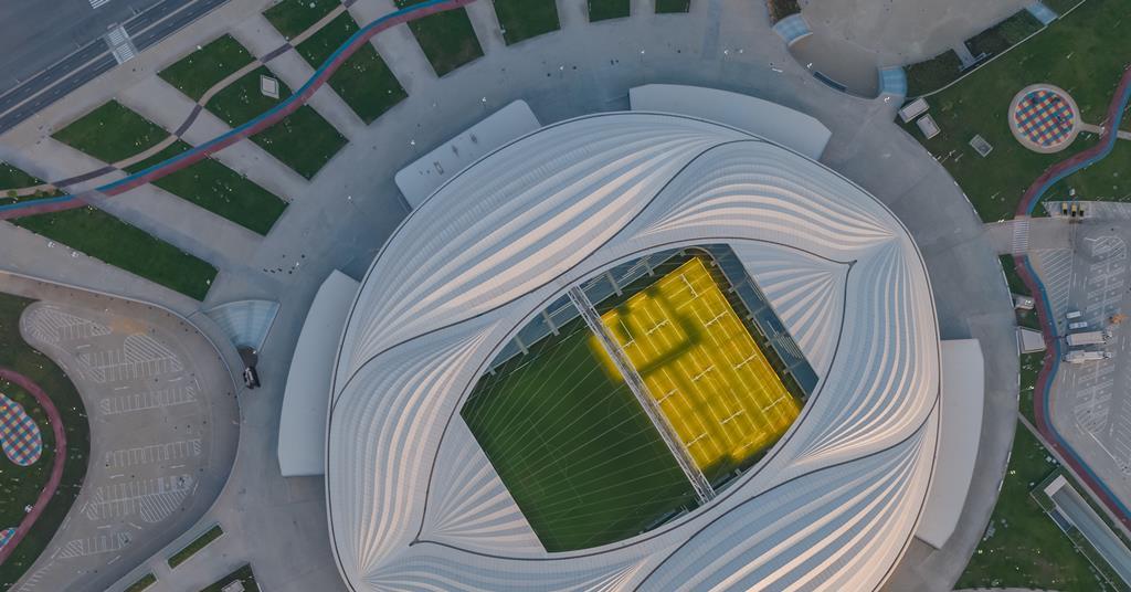 World Cup Qatar 2022 Al Janoub Stadium by Zaha Hadid Architects with