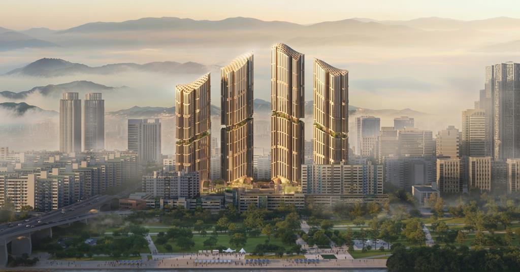 Heatherwick unveils designs for first residential project in South Korea