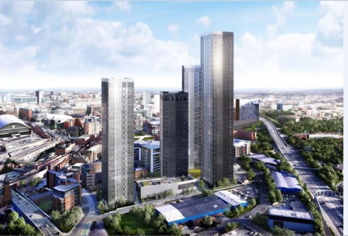 Ian Simpson unveils super tall Manchester tower | News | Building Design