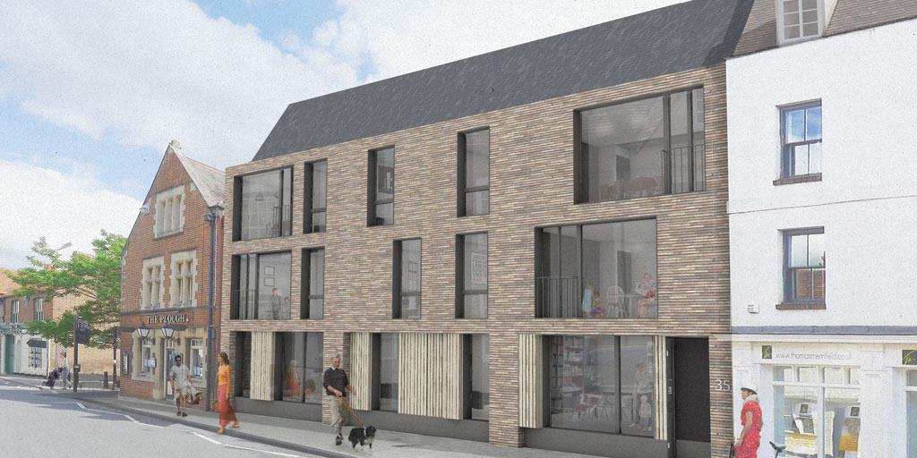 Abingdon housing by Ben Adams Architects Building Study Building Design