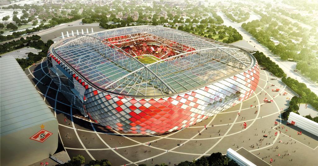 Dexter Moren completes £250m Moscow football stadium
