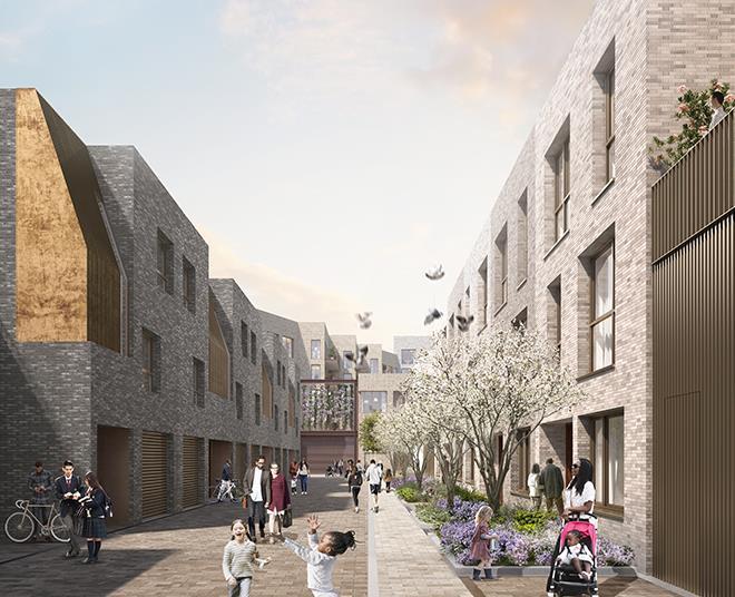 Architects get OK for 300 Olympic Park homes | News | Building Design