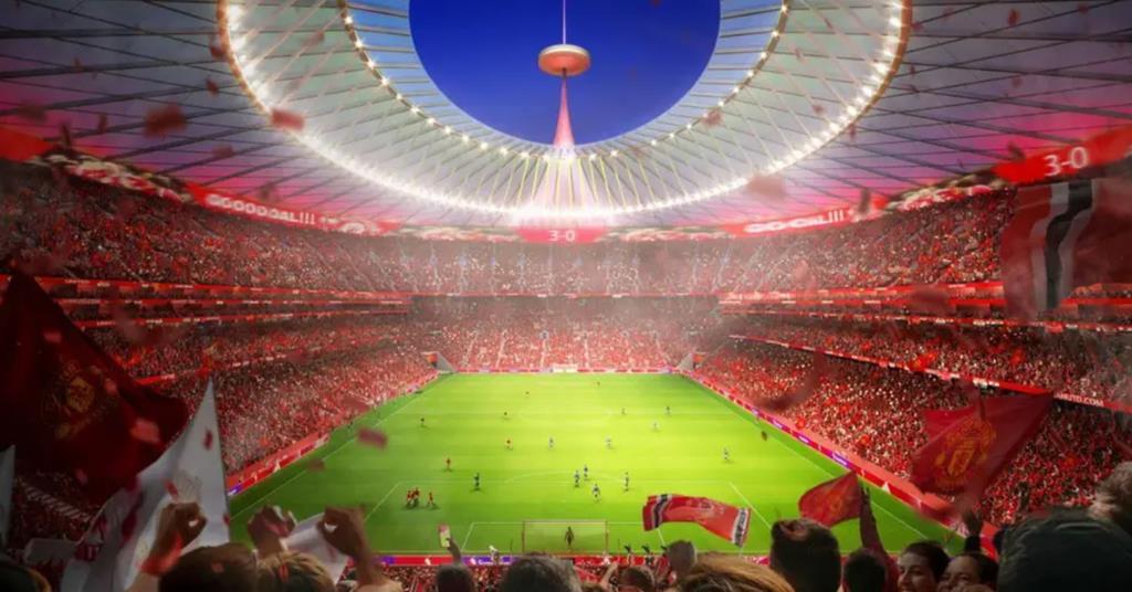 Construction Design Risk Fosters reveals plans for Manchester United’s 100,000-seat Old Trafford ...