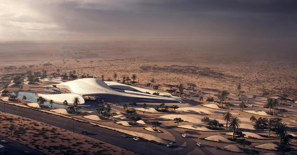 Zaha Hadid designs dunes in the desert | News | Building Design