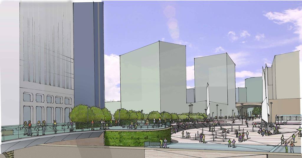 Whitelaw Turkington wins Salford landscape scheme News Building Design