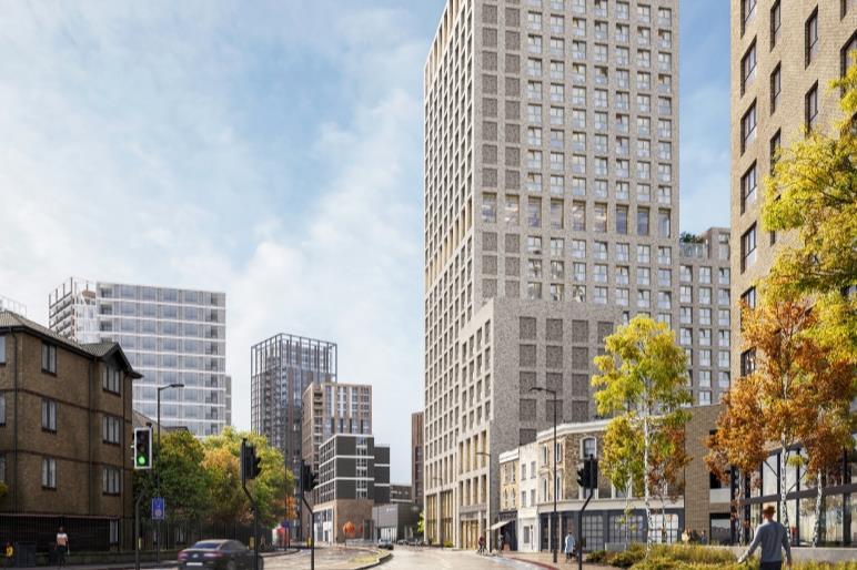 Hawkins Brown’s 550-home shared living tower refused over lack of ...