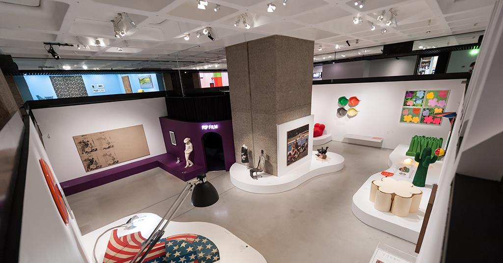 Pop Art Design at the Barbican Art Gallery Review Building Design