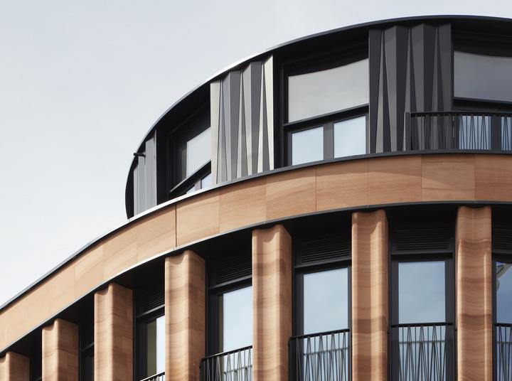 Narrow Corner Block Designs Squire & Partners completes Art Deco-inspired corner block in ...