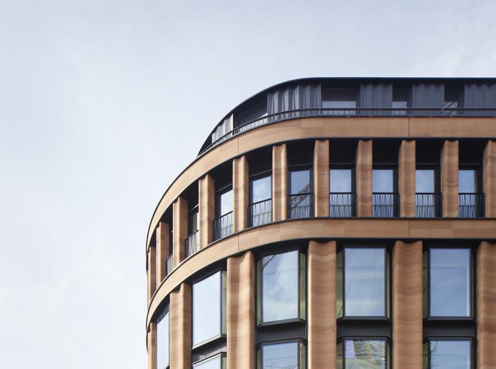 Narrow Corner Block Designs Squire & Partners completes Art Deco-inspired corner block in ...