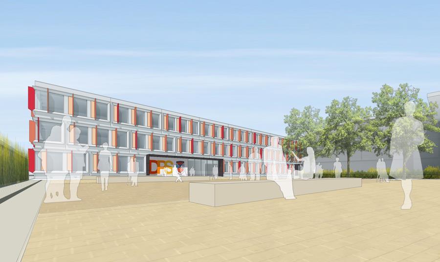 AHMM Dagenham Park School, Barking Building Study Building Design