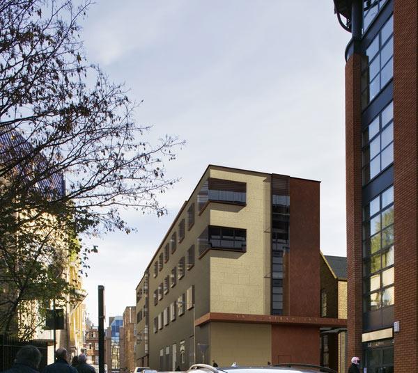 Goldsmiths' Centre by John Lyall Architects Technical Building Design