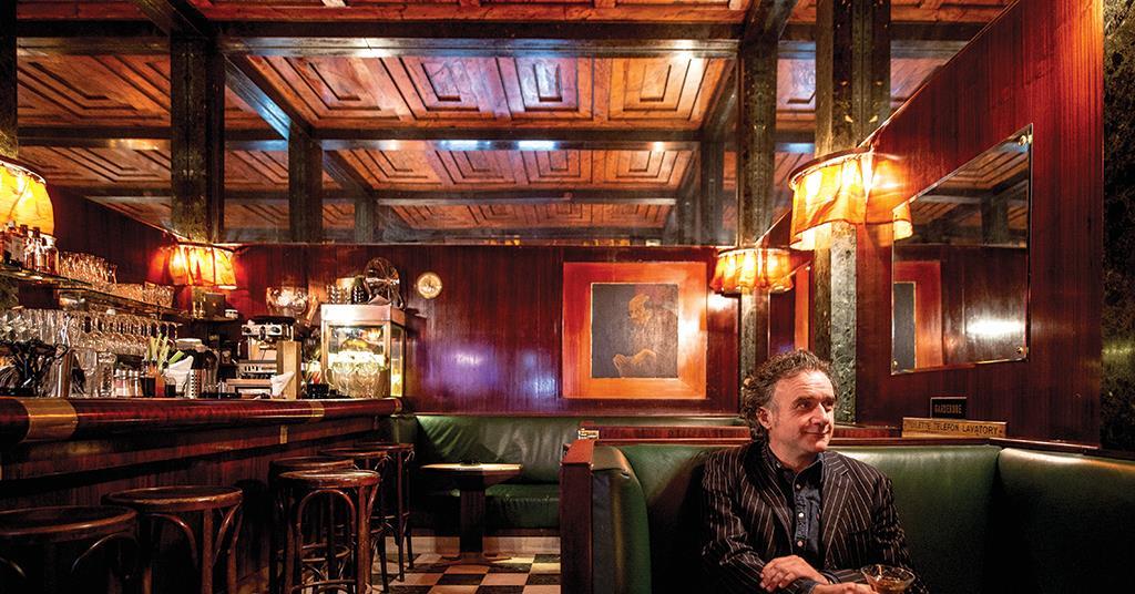 Sean Griffiths' inspiration the American Bar in Vienna by Adolf Loos