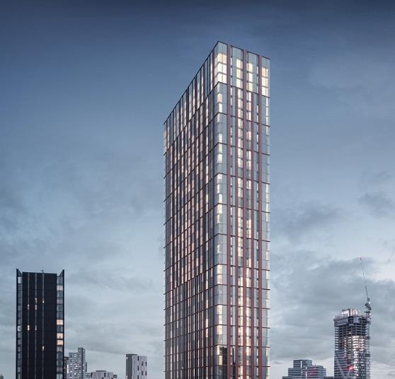 Manchester Tower Layout Manchester approves four towers including UK’s tallest outside London ...