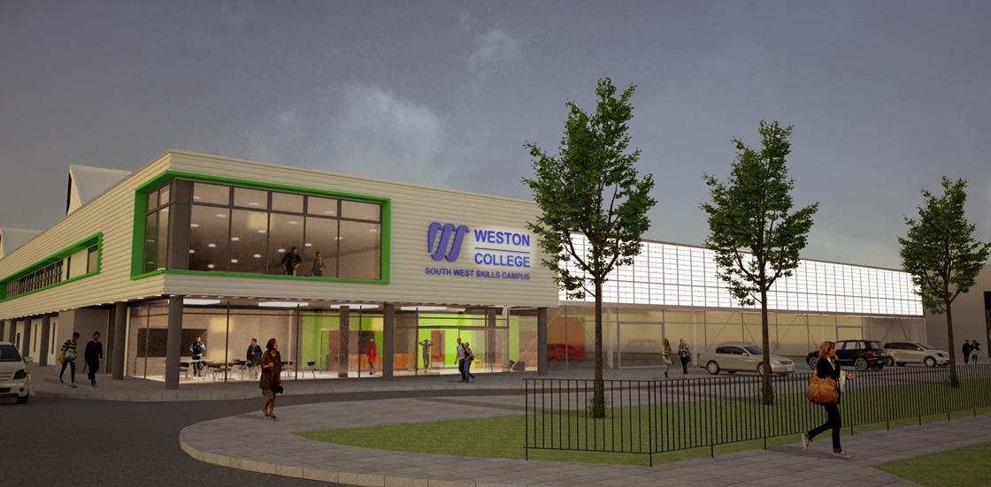 Weston College reveals £10m green overhaul News Building Design