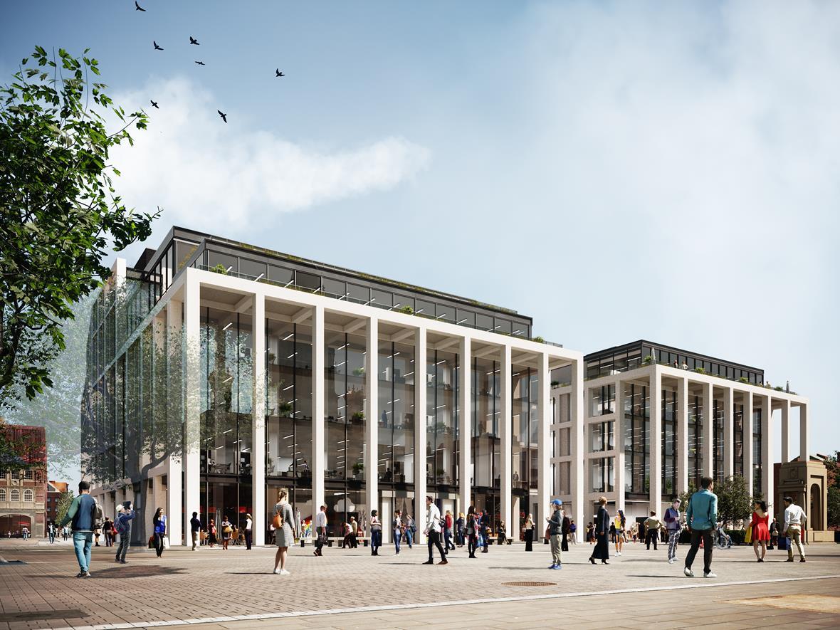 Chapman Taylor wins planning for Bolton regen scheme News Building
