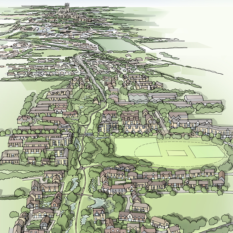 Canterbury's largestever planning app submitted News Building Design