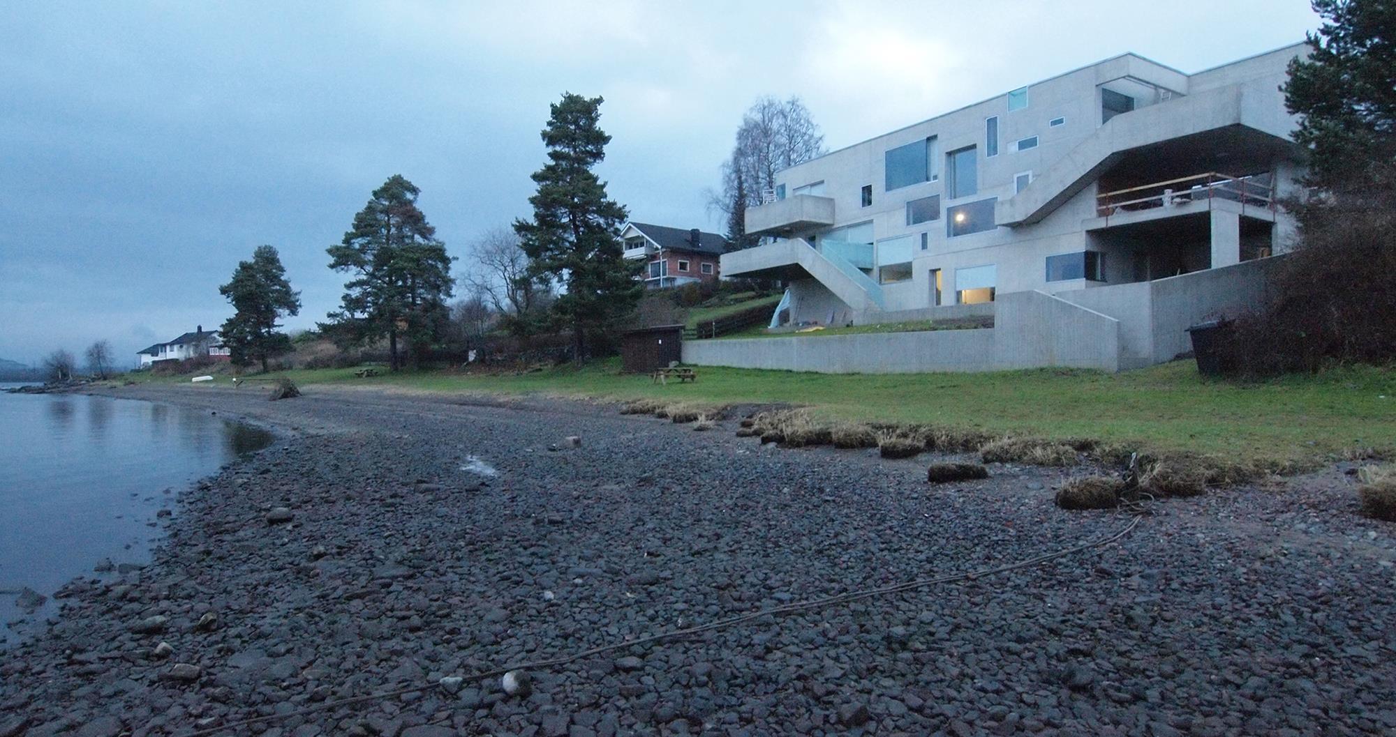 Concrete House in Stange, Norway, by CarlViggo Hølmebakk Technical