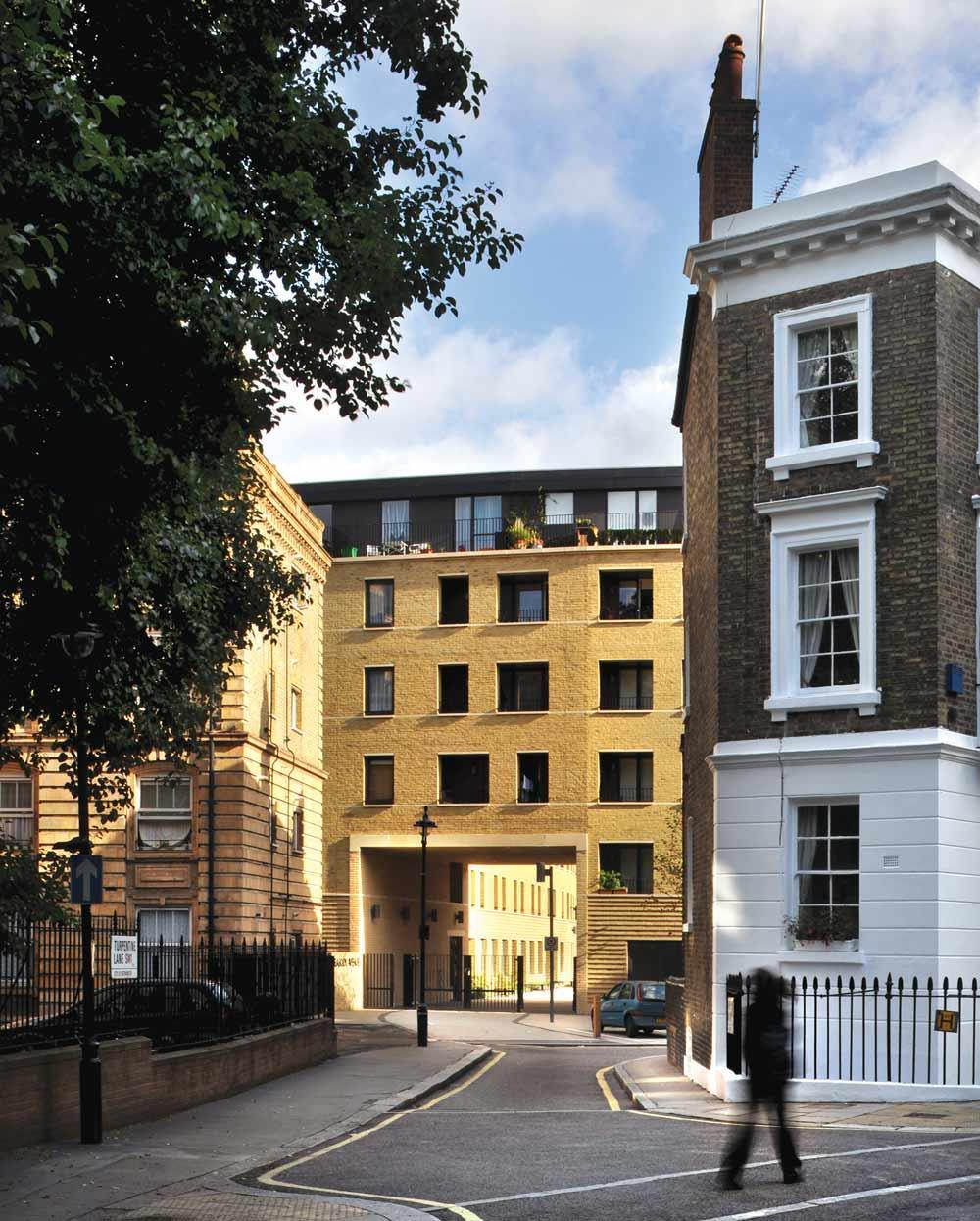 Peabody Avenue social housing in Pimlico, London, by Haworth Tompkins