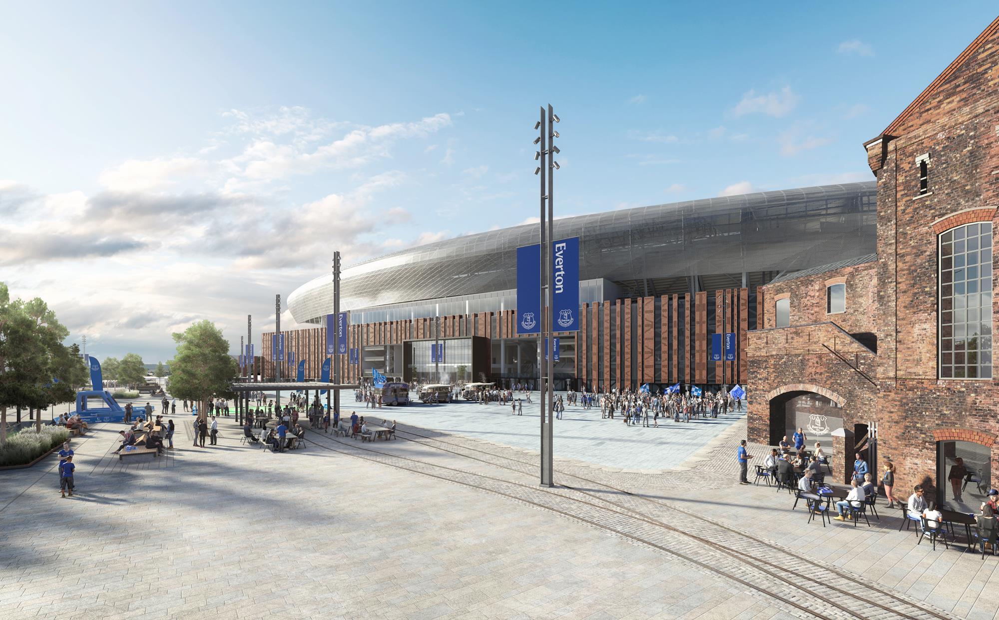 Pattern And Meis Submit Everton Stadium Plans News Building Design