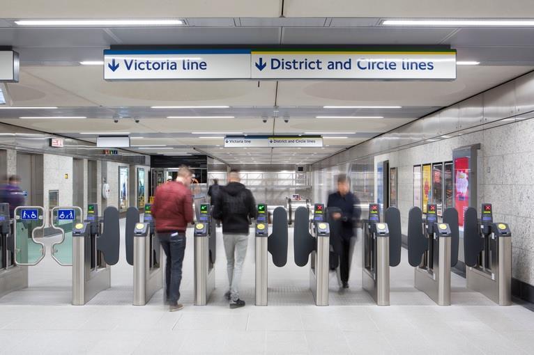 Crowdbusting Victoria tube ticket hall by Weston Williamson opens