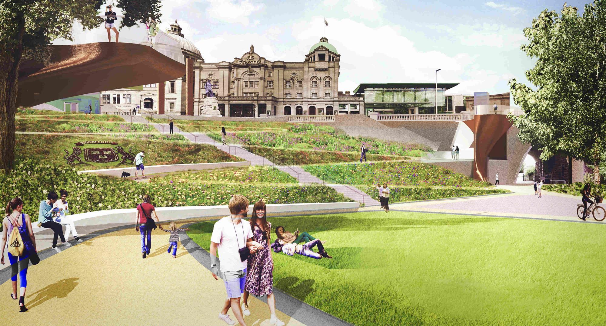 Aberdeen Unveils Latest Union Terrace Gardens Plans News
