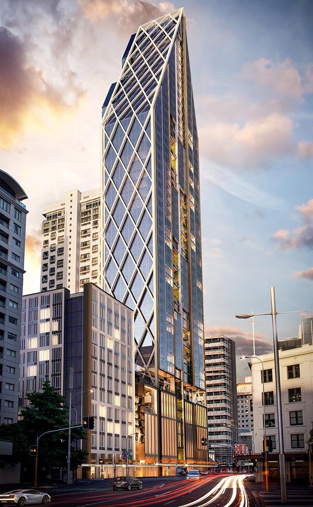 Architect scoops one of Auckland's tallest towers News Building Design