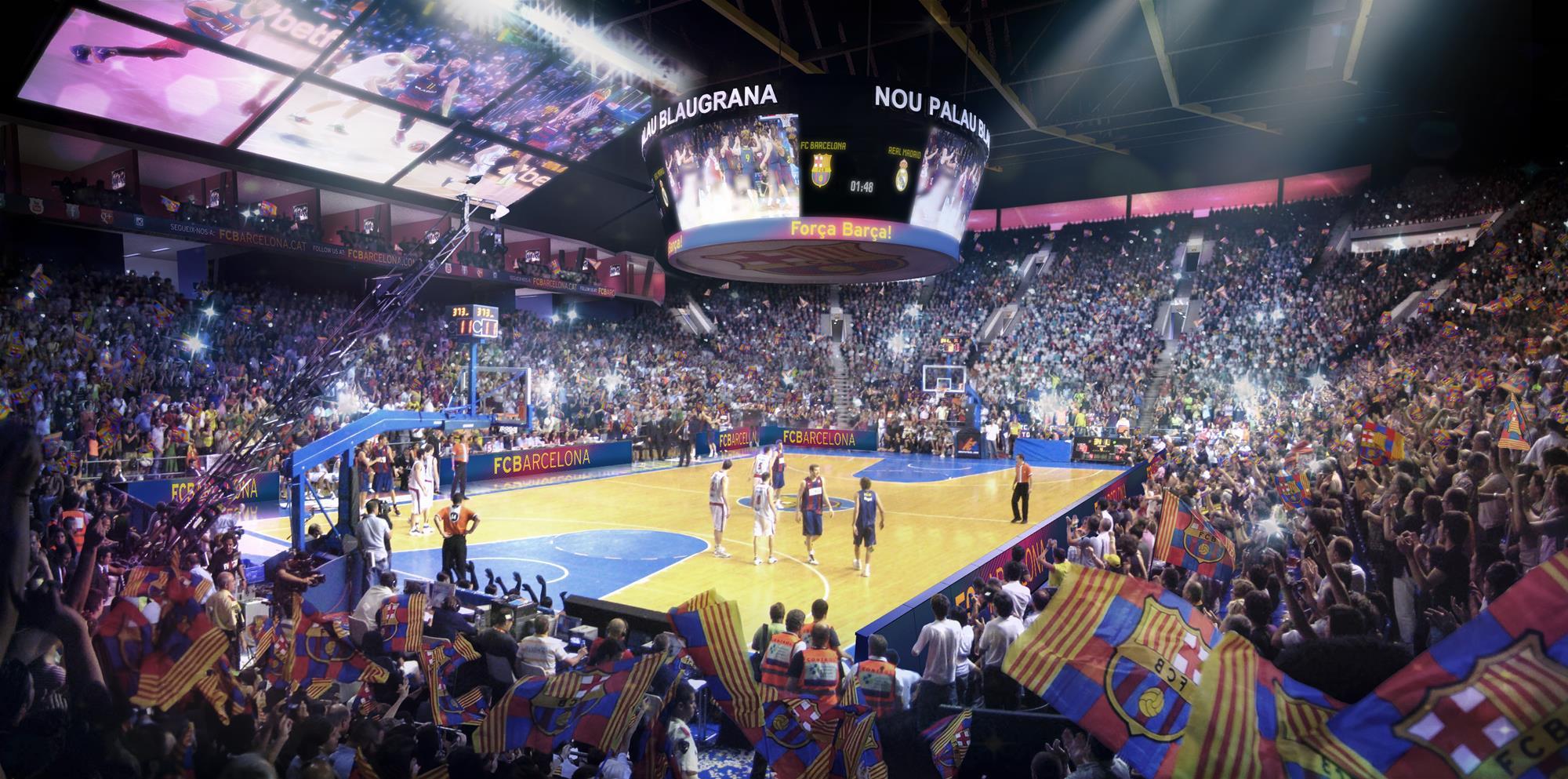 In pictures HOK's Barcelona basketball arena News Building Design