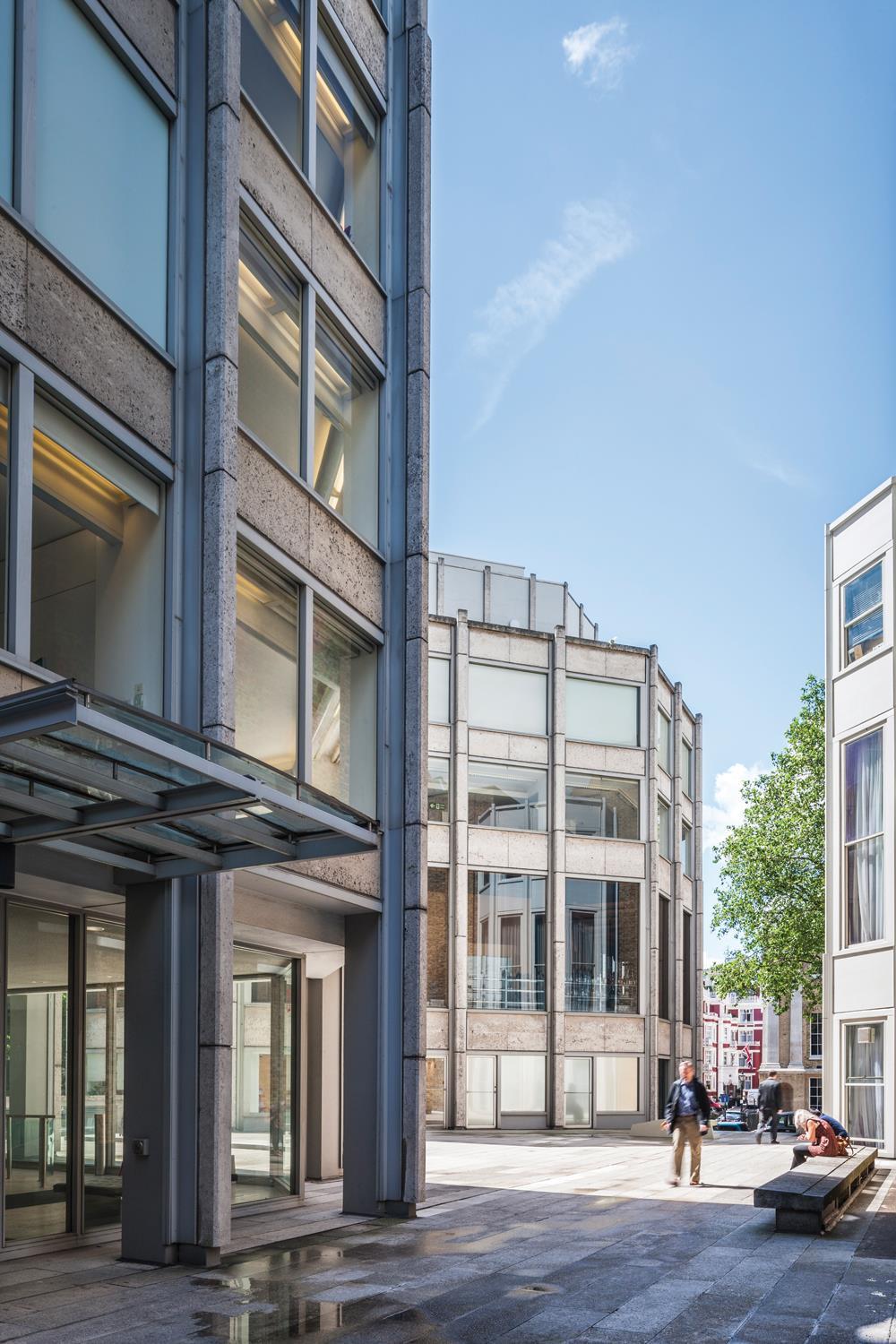 Tom Grieve & Hana Loftus' inspiration the Smithsons’ Economist Plaza