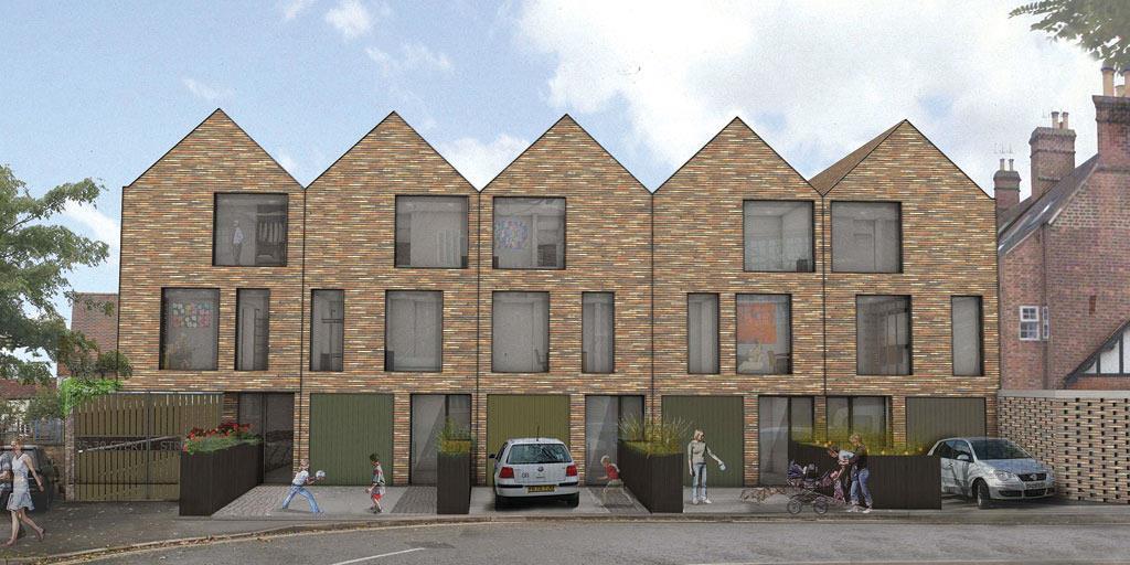 Abingdon housing by Ben Adams Architects Building Studies Building